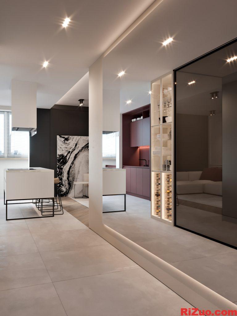 图片[2]_由Anna Neiman设计的乌克兰BORDO公寓,软装设计参考,家具设计参考_日作设计