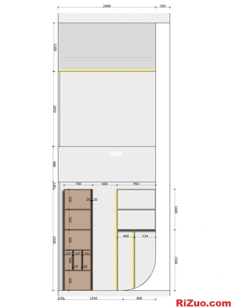 图片[9]_客餐厅、阳台、门厅的立面装饰尺寸和收纳柜尺寸分享一下_日作设计