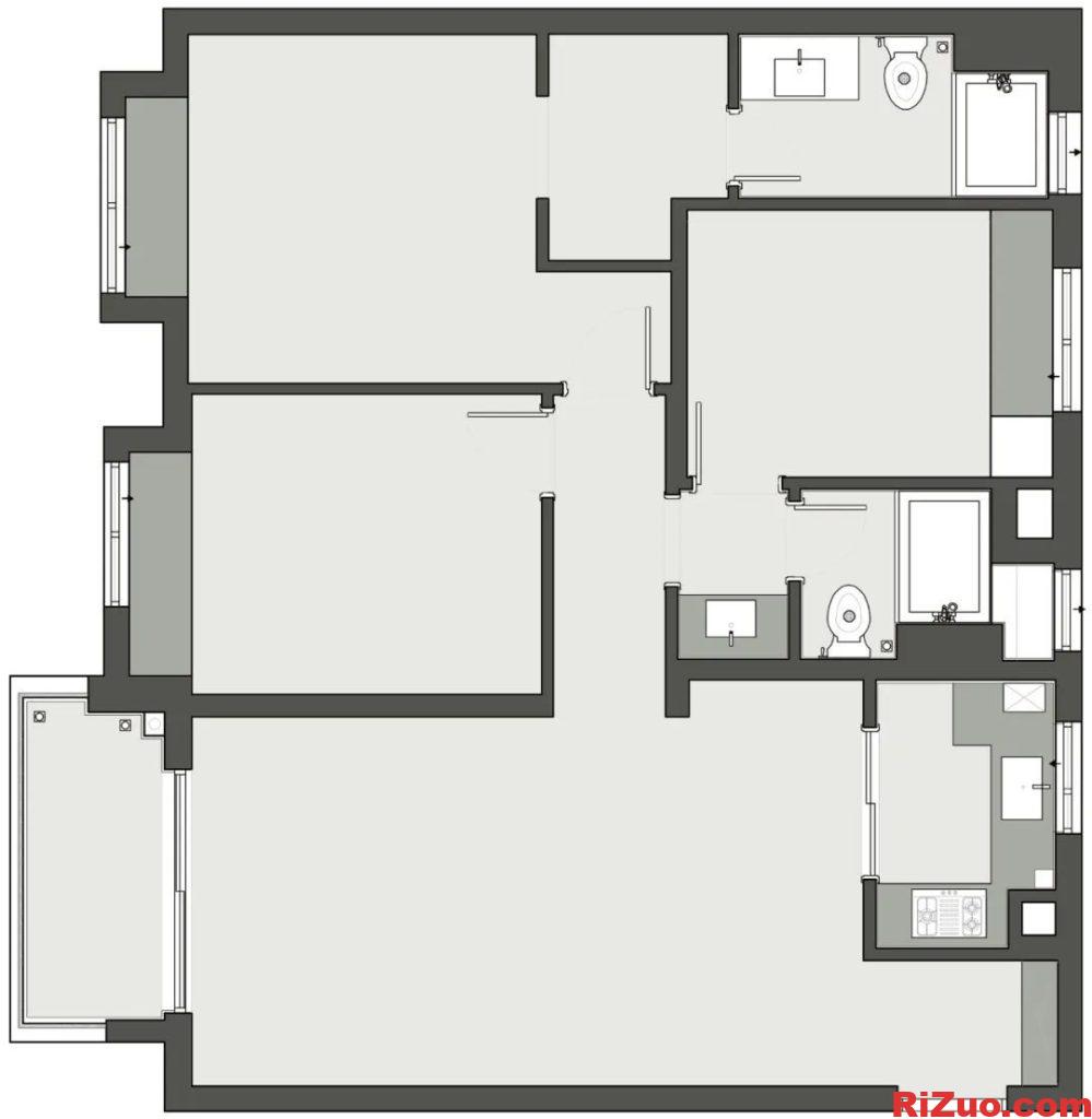 图片[20]_120㎡住宅，温馨有序，处处暗藏收纳与惊喜_日作设计