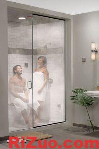 湾区蒸汽房制作,steamroom,steamshower_日作设计